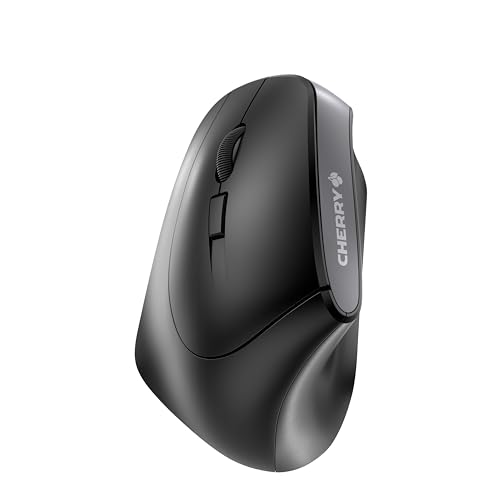 Cherry MW 4500: Ergonomic Wireless Mouse – Front View