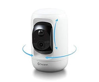 Swann Pan & Tilt Indoor Home Security Camera, Remote Control Camera Movement, Full HD 1080p Video, WiFi Connection, Night Vision, Alexa/Google (SWIFI-PTCAM232GB-GL)