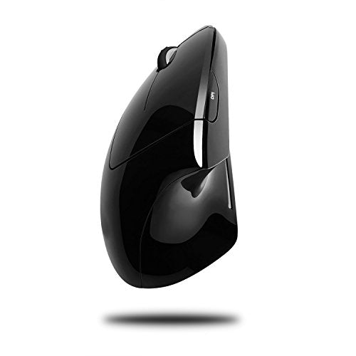 Adesso iMouse E90: Wireless Left-Handed Vertical Ergonomic – Back View