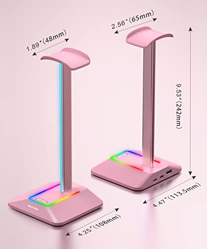 Stand Charging: New Bee RGB Headphone Stand with 1 USB-C – Packaging