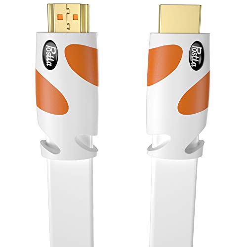 HDMI Cable: Postta Flat 25-Feet 4K HDMI 2.0 Cable – In Use