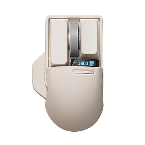 LOFREE Touch: LOFREE Touch PBT Wireless Mouse with 4000 DPI – Front View