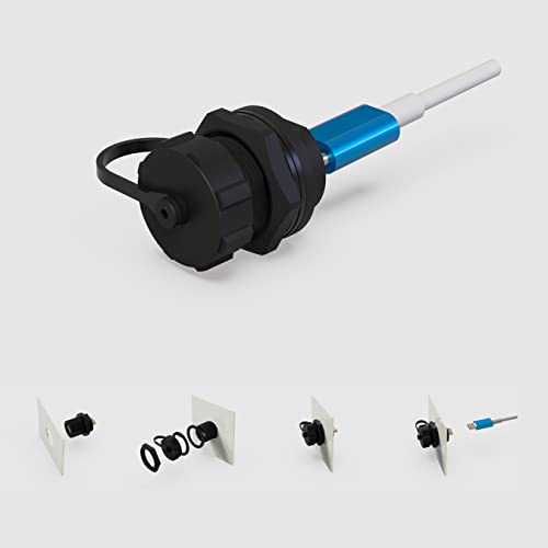 Female Axawibe: Axawibe 5 Pcs Panel Mount USB Type C Female – Packaging