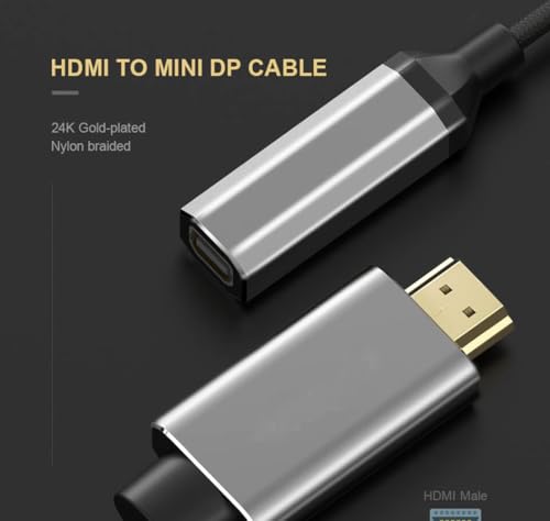 Cable Elecbee: Elecbee HDMI to Mini DisplayPort Converter – In Use