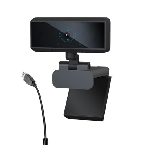 Webcam Bocodow: Bocodow USB Webcam with Microphone 1080P HD – Front View