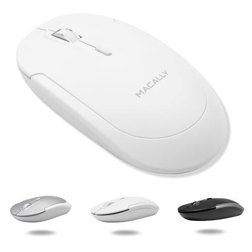 Macally Wireless Bluetooth Mouse – Front View