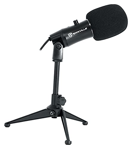 Rockville Stream: Rockville A-Stream USB Microphone 24-Bit – In Use