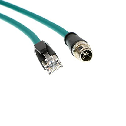 AConnect M12: 8 Position X-Code to RJ45 Ethernet Network – In Use