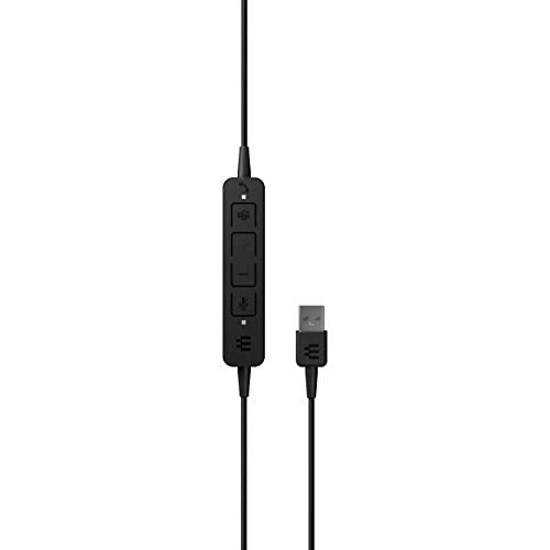 EPOS Adapt 160T USB II: Premium Double-Sided Headset – Close-up Detail