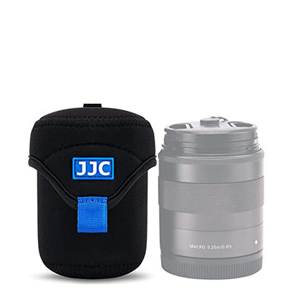 Lens 35mm: JJC Durable Mirrorless Camera Lens Pouch – Front View