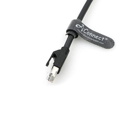 M12 Code: AConnect M12-A-Code-RJ45 Ethernet Cable for – Side View