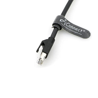 M12 Code: AConnect M12-A-Code-RJ45 Ethernet Cable for – Side View