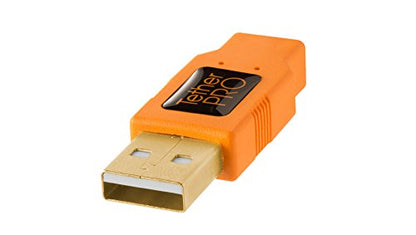 Tether Tools: TetherPro USB 2.0 to Mini-B 5-Pin Cable – Close-up Detail