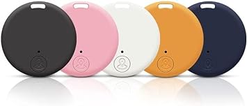 Mini Item Finder, Dog GPS Tracking Device, No Monthly Fee App Locator, 2024 Upgraded Portable Bluetooth Intelligent Anti-Lost Device for Luggages/Kid/Pet Bluetooth Alarms (1Pack, Orange)