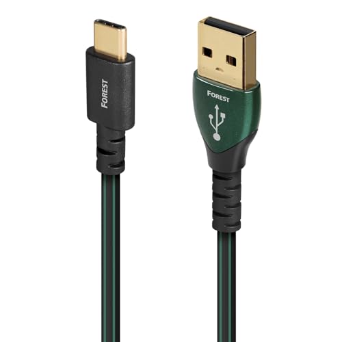 AudioQuest Forest: 1.5m Forest USB-C Cable – Front View