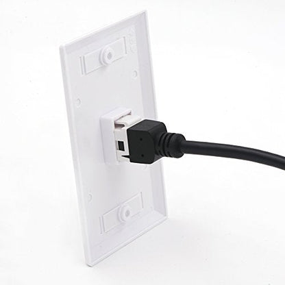 Keystone Jack: VCE 5-Pack HDMI Female to Female Pigtail – Packaging