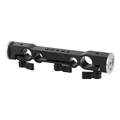 CAMVATE 15mm & 19mm Dual-Port Rod Clamp with M6 Rosette – In Use