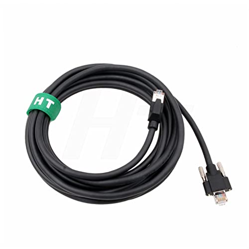 GigE RJ45 Interface Cable: Basler Jai Dalsa Point Grey – Front View