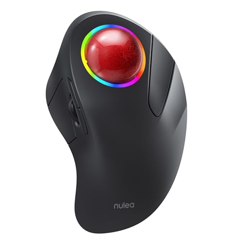 Mouse Nulea: Nulea M505B Wireless Trackball Mouse – Front View