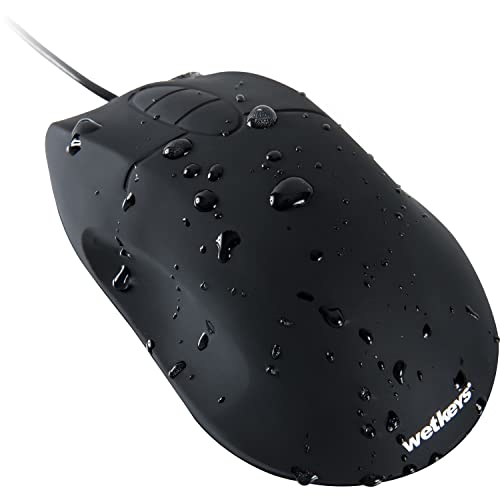 WetKeys Professional-Grade Ergonomic Optical Waterproof – Front View