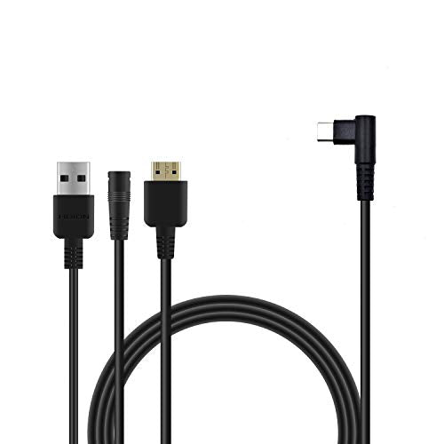 3 in 1 HDMI Cable: Huion Kamvas Pro 16 – Side View