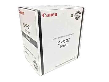 Canon 9645A008AA (GPR-27) Toner Cartridge, Black - in Retail Packaging