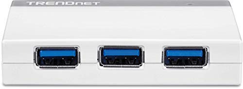 TRENDnet 4-Port USB 3.0 Ultra-Mini Hub – In Use