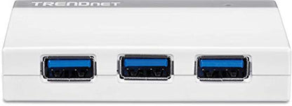TRENDnet 4-Port USB 3.0 Ultra-Mini Hub – In Use