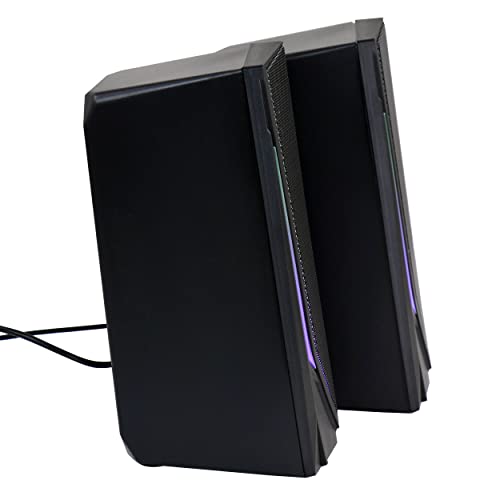 Befree Sound 2.0 Computer Gaming Speakers – Close-up Detail
