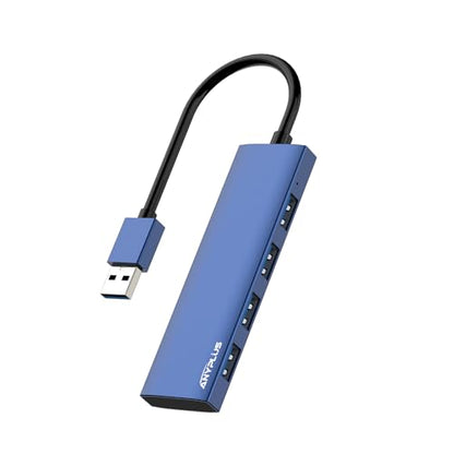 USB Hub: ANYPLUS USB 3.0 Hub Aluminum Alloy Ultra-Slim – Front View
