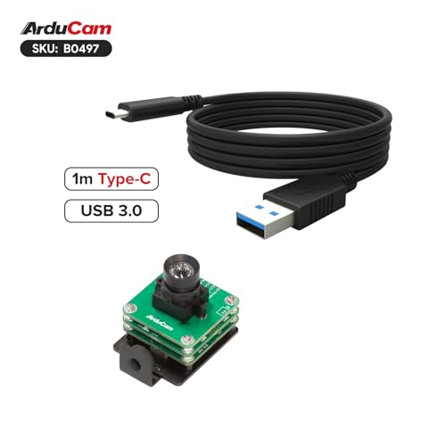 Arducam USB 3.0 Camera: 8.3MP High-Speed Camera Module – Side View