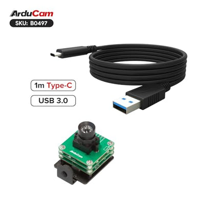 Arducam USB 3.0 Camera: 8.3MP High-Speed Camera Module – Side View