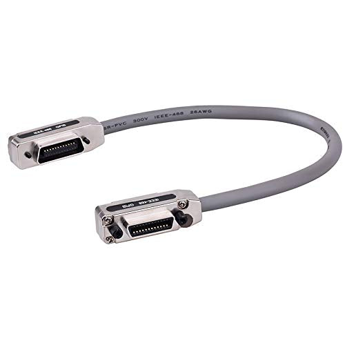 Xximuim IEEE-488 Cable GPIB Cable Metal Connector Adapter – Front View