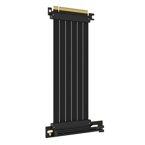 PCIe GTX: GLOTRENDS 200mm PCIe 3.0 X16 Riser Cable – Front View