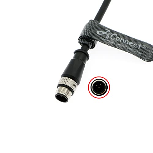 AConnect M12: High-Speed Industrial Cable – Close-up Detail
