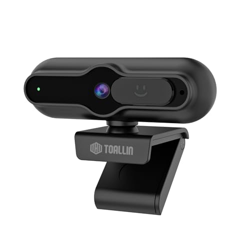 TOALLIN 4K Webcam: TOALLIN SC90 12MP 1080p 60fps PDAF – Front View
