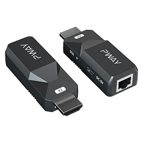 PWAY Extender: PWAY HDMI Extender 165ft Audio Video 1080p – Front View
