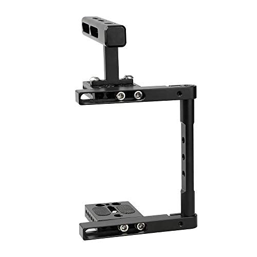 CAMVATE Basic Camera Cage Rig with Top Handle Universal Use – Feature Highlight