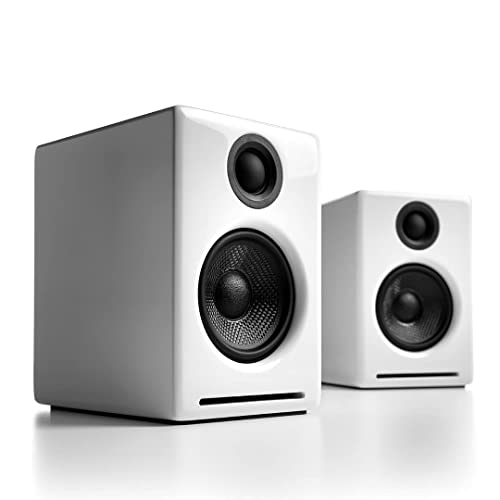 Desktop Speakers: Audioengine A2+ 24-Bit Wireless Bluetooth – Front View