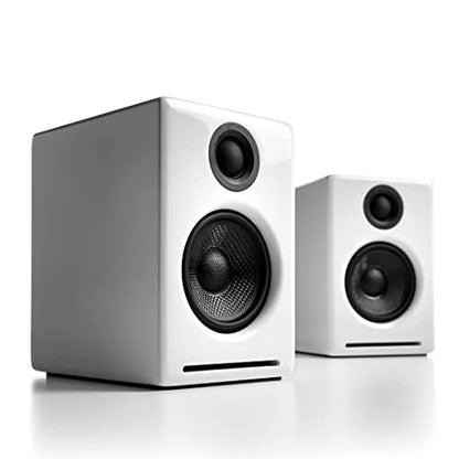 Desktop Speakers: Audioengine A2+ 24-Bit Wireless Bluetooth – Front View