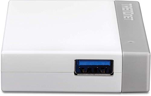 TRENDnet 4-Port USB 3.0 Ultra-Mini Hub – Back View