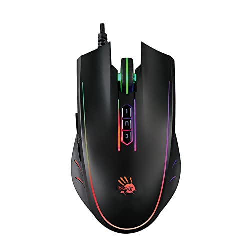 Bloody P81s: A4Tech Optical Gaming Mouse with Light Strike – Front View