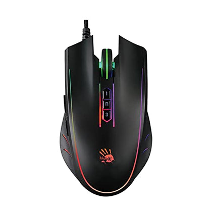 Bloody P81s: A4Tech Optical Gaming Mouse with Light Strike – Front View