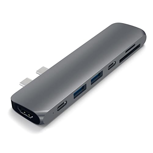 USBC Data: Satechi 7-in-1 USB C Hub Adapter – In Use