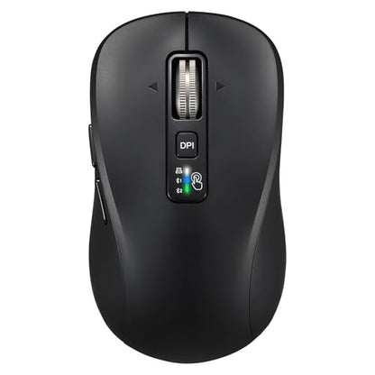 Mouse Bluetooth: Premium Wireless Mouse with 2 Bluetooth – Size Reference