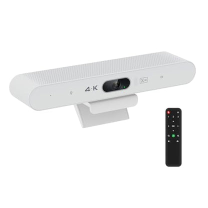 Video Speaker: TOALLIN 4K Webcam with Microphone and Speaker – Front View