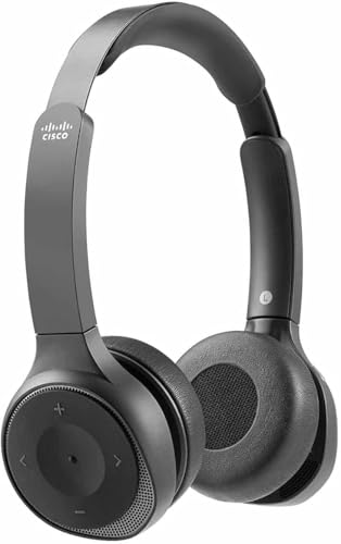 Headset 730: Cisco 730 Wireless Dual On-Ear Bluetooth – Front View
