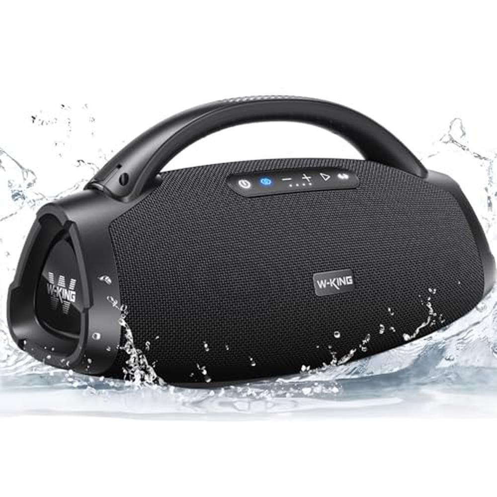 330W PEAK Loudest Boom Box: 7.5" Subwoofer/2.1Ch/IPX7 – Front View