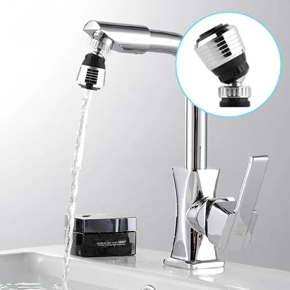 Splash-Proof Swivel Kitchen Faucet Attachment