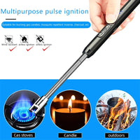 USB Rechargeable Windproof Plasma BBQ Lighter